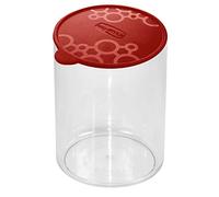 Contenitore Alimentare per Dispensa Tondo M | Rosso | 1,2L | Made in Italy | Coperchio Ermetico | Linea Con.Tengo