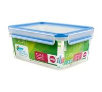 Emsa 508544 Contenitore rettangolare per alimenti con coperchio, 2,3 litri