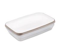 Stefanplast Ciaofresco Contenitore Ermetico, 2,4lt, Trasparente E Tortora