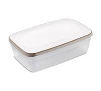 Stefanplast Ciaofresco Contenitore Ermetico, 3,6lt, Tortora Bianco