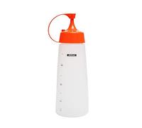 Contenitore Alimenti Condimento Bottiglia Pot Spremere plastica Bilancia Bottiglia Spremere Cucina Cucina , da e bar (C, One Size)