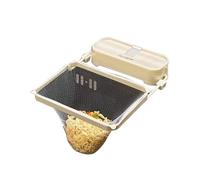Contenitore Alimenti Griglia filtro cucina Ventosa Avanzi Blocco bacinella lavastoviglie Griglia scarico rifiuti cucina (C, 20.7X16.5cm)
