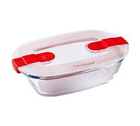 Pyrex Barattolo Cook&Heat, vetro, trasparente, 17 x 10 x 6 cm - 0,4 litri, 1 pezzo
