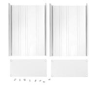 Contenitore Alluminio, 68x145x200mm, Argento Opaco - Scatola Contenitore Stagno Metallo per Schede Elettroniche, Dissipazione e Protezione Circuiti