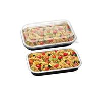 PACK 25 CONTENITORI ALLUMINIO 154228467 STIRATO 4 PORZIONI +