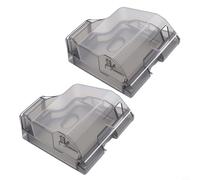 Contenitore antipolvere di ricambio per Roborock G30, per robot aspirapolvere SAROS 10, S9 MaxV Ultra, scatola trasparente con filtro HEPA13, tecnologia ciclone, lavabile, modulare, 1 pezzo (2PACK)