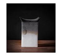 Contenitore Barattolo for il tè in stile giapponese, in ceramica opaca, piccolo barattolo portatile for conservare il tè, set da tè Kung Fu for la casa, design retrò, 500 ml per la conservazione degli