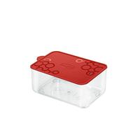 Contenitore barattolo in PVC rettangolare Con.Tengo S Giò Style tappo rosso salvafreschezza pasta cibo biscotti