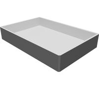 Contenitore Basso per Pallet Europeo EPAL 120x80x20mm Scala 1:10