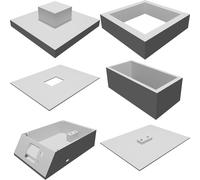 Contenitore Bilancia Cucina Cella Carico HX711 ADC Stampato 3D Custodia