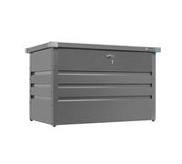Contenitore box in metallo grigio da giardino 100x61x62 cm ZIPPER zi-gab100an