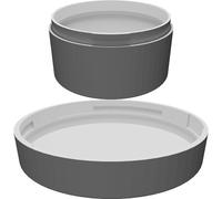 Contenitore Caffè Coperchio per Wacaco Pipamoka Pressa Stampato 3D