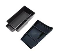 Contenitore Centrale Auto Center Console Organizer Box Scatola Immagazzinaggio Bracciolo Scatola Immagazzinaggio A Strati Compatibile Con Nissan Per Rogue 2021 2022 2023 2024 2025(2Pcs Set)