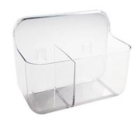 METAFORM Contenitore con 2 Scomparti Trasparente in Materiale Termoplastico MOD. Air Container
