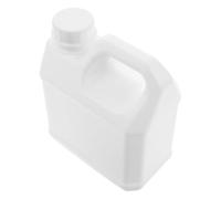 Contenitore con Coperchio da 1 Litro in Plastica Bianca | Liquidi e Versare con Facilità, Design Contemporaneo, Uso in Frigo e Zona Pranzo