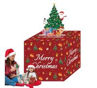 Contenitore creativo con 30 sacchetti, per Natale, per riporre contanti, con cassetto estraibile, per bambini e adulti