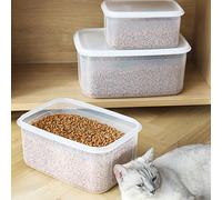 Contenitore Crocchette Cani Scatola Porta Oggetti Plastica Per Cibo Gatti