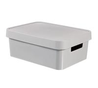 Contenitore Curver Coperchio 11L Grigio Infinity 229246