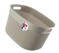 Contenitore Curver Filo in plastica riciclata 18 L, beige