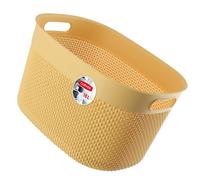 Contenitore Curver Filo in plastica riciclata 18 L, giallo