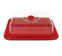 Contenitore da frigo vassoio porta pane formaggio dolci alimenti per cucina 32cm