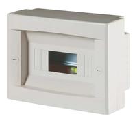 Contenitore da parete 8 moduli DIN IP40 grigio Grigio