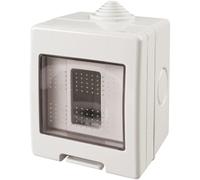 Contenitore da parete a 1 foro serie "Basic" IP55 grigio