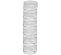 contenitore da viaggio | Barattoli da viaggio per cosmetici | Contenitori trasparenti per cosmetici, lozioni, creme, trucco, perline, ombretti, strass, campioni