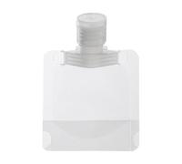 Contenitore da viaggio - bottiglie ricaricabili, spremere - sacchetto WC | 6,49 x 3,07 x 0,19 in liquidi portatili, compatto