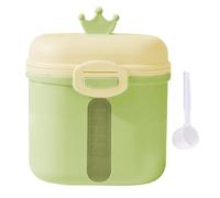 Contenitore da viaggio per formule di viaggio,contenitore da viaggio per formule in polvere,Dispenser per contenitori per latte - Distributore di formula da viaggio a doppio strato, erogatore di