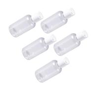 Contenitore da Viaggio Ricaricabile 75ml in Plastica, 15 Pezzi | Viso e Mani, Uso Sportivo e Trasferta, Resistente All’usura, Ordina i Liquidi Colore Casuale