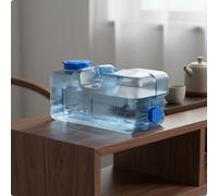 Contenitore D'acqua Basso e Rettangolare Con Coperchio Attrezzatura da Esterno