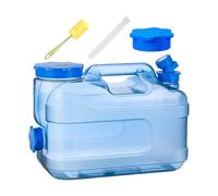 Contenitore d'acqua con beccuccio, 12 l, a prova di perdite, per uso | Contenitore d'acqua portatile per esterni, trekking, picnic, barbecue, viaggi su strada, viaggi, feste sul portellone