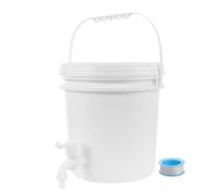 Contenitore d'acqua con rubinetto Brocca di stoccaggio dell'acqua esterna per l'idratazione del campeggio Secchio durevole con design elegante Serbatoio dell'acqua portatile per viaggi ed emergenze