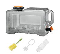 Contenitore D'acqua con Rubinetto e Manico, Resistenti a Perdite, Ideale per Campeggio, in Materiale Plastico di Alta Qualità Alimentare, Senza BPA, Serbatoio di Emergenza per Escursioni Viaggi Picnic