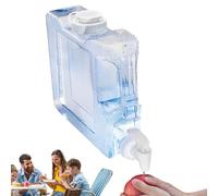 Contenitore d'acqua da campeggio, con rubinetto, serbatoio 'acqua per esterni, riutilizzabile, senza perdite, resistente per campeggio, barbecue all'aperto, spiaggia, escursionismo