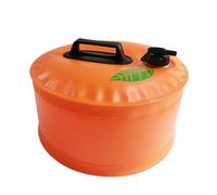 Contenitore d'acqua da campeggio,Contenitore d'acqua pieghevole, Borsa per acqua pieghevole portatile per esterni, maniglie rinforzate, portatore d'acqua antiscivolo per campeggio con spina di pesce