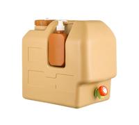 Contenitore d'Acqua da Campeggio - Distributore di Acqua Portatile, Serbatoio 'Acqua da Campeggio con beccuccio e Dispenser per lozioni, Contenitore d'Acqua da 5 galloni Senza perdite per