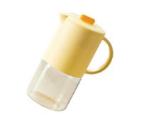 Contenitore d'acqua multifunzione in vetro da 1800 ml con comoda maniglia, brocca in vetro per uso quotidiano in casa e ufficio, casa e cucina
