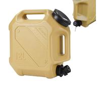 Contenitore d'Acqua - PE+pp 36x34.5x15.5 cm | Riproduzione delle acque in Campeggio Senza perdite di contenitori con Spigot Regolabile, Doppie Maniglie | Serbatoio Portatile per Viaggi all'aperto