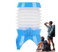 Contenitore d'acqua pieghevole da campeggio - Contenitore d'acqua con rubinetto, contenitore d'acqua pieghevole | Serbatoio 'acqua rimovibile, supporto di stoccaggio 'acqua per escursionismo