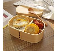 Contenitore Del Contenitore Di Snack Di Bento Delle Scatole Rettangolari