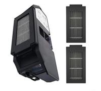 Contenitore della polvere con filtri per Ecovacs per DEEBOT T50 Pro per OMNI Max Pro, contenitore della polvere di grande capacità in plastica PP, design a tenuta stagna per la riduzione del rumore