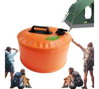Contenitore di acqua da campeggio, Borsa d'acqua per escursioni - Serbatoio di consumo pieghevole con rubinetto,Contenitore di acqua da campeggio portatile con rubinetto per esterni, escursionismo