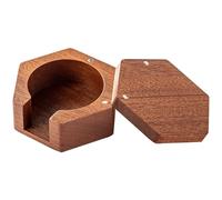 Contenitore di carta per filtro espresso, supporto per filtro da caffè in legno rustico, supporto per filtri da 51 mm/53 mm/58 mm, panetteria, sala da pranzo