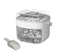 Contenitore di cubetti di ghiaccio con coperchio - conteitore per congelatore, cucina necessità per la vita di tutti i giorni | Set di contenitori contenitori per cubetti di ghiaccio e contenitores pe