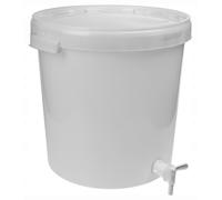 Contenitore di fermentazione da 30 L con coperchio e rubinetto