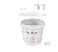 Contenitore di fermentazione da 30 L con coperchio e rubinetto DE