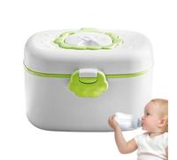 Contenitore Di Formula-Distributore Di Polvere Per Latte Per Bambini-scatola Di Stoccaggio Di Snack A Prova Di Umidità Con Scomparti Per Viaggi, Frutta, Biscotti, Cereali Di Riso, Organizzatore A Cari