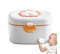 Contenitore Di Formula-Distributore Di Polvere Per Latte Per Bambini-scatola Di Stoccaggio Di Snack A Prova Di Umidità Con Scomparti Per Viaggi, Frutta, Biscotti, Cereali Di Riso, Organizzatore A Cari